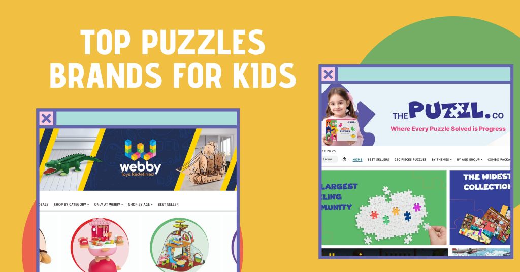 Top puzzle brands for kids